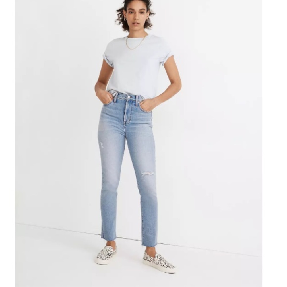 Madewell The Perfect Vintage Jean in Coffey Wash: Worn-In Edition